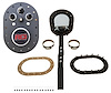 7082A Oval Fuel Pump Hanger, Universal, 16 Bolt - image 1