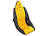 Vinyl Seat Cover Yellow/Black Trim - image 1