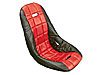 Vinyl Seat Cover Red/Black Trim - image 1