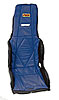 Vinyl Seat Cover Blue/Black Trim - image 1