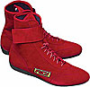 Red High-Top Driving Shoes Size 7 - image 1