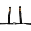 Non-SFI 4-Point Racing Harness Black