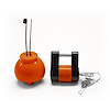100T12 Anti-Theft Trailer Coupler Ball and Lock - image 1