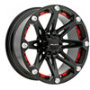 Jester Style Flat Black Wheel Size: 17" x 9" - image 1
