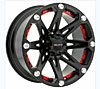 Jester Style Flat Black Wheel Size: 18" x 9" - image 1