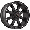 Morax Style 845 Flat Black Wheel Size: 20" x 9" - image 1