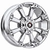 Morax Style 845 Mirror Chrome Wheel Size: 17" x 9" - image 1