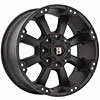 Morax Style 845 Flat Black Wheel Size: 18" x 9" - image 1