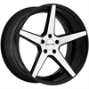 SC005 Gloss Black w/Machined Face Size: 20" x 10" - image 1