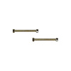 1204 1/2 X 4 TIE BOLTS PR W/NUTS - image 1