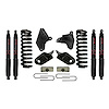 4 in. Suspension Lift Kit for 1980-1996 F-150 with Black MAX Shocks 184PK-B - image 1