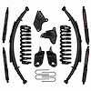 4 in. Suspension Lift Kit for 1980-1996 F-150 with Black MAX Shocks 184PKS-B - image 1