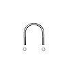 U-Bolt Thread size: 3/8" - image 1