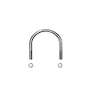 U-Bolt Thread size: 3/8" - image 1