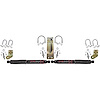 Dual Black MAX Stabilizer 1998-2001 for Dodge Ram 1/2, 1998-2002 for 3/4, 1 Ton 4WD with/without Drop Pitman Arm - image 1