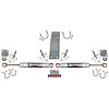 Jeep Silver Dual Stabilizer Kit 2007-17 Wrangler JK - image 1