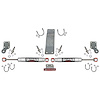 Jeep Silver Dual Stabilizer Kit 2007-17 Wrangler JK - image 1