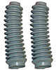 Shock Boots with Ties Gray - image 1