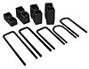 Rear Block & U-Bolt Kit 1973-87 Truck 1/2-Ton - image 1
