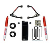 3.500-4.000 In. Upper Control Arm Lift Kit with Hydro7000 Rear Shocks for 2014-2016 GM 1500 4WD - image 1