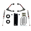 3.500-4.000 In. Upper Control Arm Lift Kit with M9500 Rear Shocks - image 1