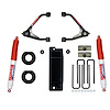 3.500-4.000 In. Upper Control Arm Lift Kit with Nitro8000 Rear Shocks - image 1