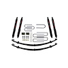 4 in. Suspension Lift Kit for 1967-1972 GM with Black MAX Shocks C240AK-B - image 1