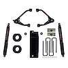 3.500-4.000 In. Upper Control Arm Lift Kit with BlackMax Rear Shocks - image 1