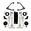 3.500-4.000 In. Upper Control Arm Lift Kit with Rear Shock Brackets for 2007-2014 GM - image 1