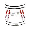 5 in. Suspension Lift Kit for Dodge with Nitro Shocks D200BAK-N - image 1