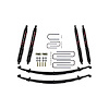 5 in. Suspension Lift Kit for Dodge with Black MAX Shocks D200BK-B - image 1