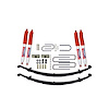 4 in. Suspension Lift Kit for Dodge with Nitro Shocks D400BK-N - image 1