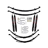 4 in. Suspension Lift Kit for Dodge with Black MAX Shocks D400BKS-B - image 1