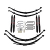 1 in. Suspension Lift Kit for Dodge with Black MAX Shocks D400CKS-B - image 1