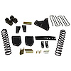 Suspension Lift Kit 4 in. Lift Incl. FrClSpg /SwyBrLwgBkt TrkBrRelBkt RadArmRelBkt SteerStabBkt BmpStpBkt BkLnXBkt RrBlk /UBlts - image 1