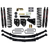 4 in. Suspension Lift Kit for F-250 with Black MAX Shocks F11401KS-B - image 1
