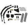 Suspension Lift Kit; 4 in. Lift; Incl. FrClSpgs/SwyBrLwrgBrkt; TrkBarReloBrkt; RadArmReloBrkt; Steer - image 1