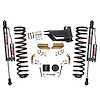 F1725VBK-X Front Leveling Kit Fits Select Ford F-250, F-350 Super Duty Diesel Trucks [ADX 2.0 Nitrogen Shocks] - image 1