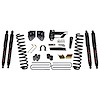 Suspension Lift Kit for F-250 with Black MAX Shocks F17601K-B - image 1