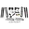 Suspension Lift Kit for F-250 with Black MAX Shocks F176024K-B - image 1