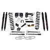 Suspension Lift Kit for F-250 with Black MAX Shocks F176524K-B - image 1