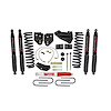 4 in. Suspension Lift Kit for F-250 with Black MAX Shocks F5401K-B - image 1