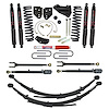 4 in. Suspension Lift Kit for 2005-2007 F-250 with Black MAX Shocks F54024KS-B - image 1