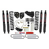 6 in. Suspension Lift Kit for F-250 with Black MAX Shocks F5601K-B - image 1