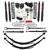 6 in. Suspension Lift Kit for 2005-2007 F-250 with Black MAX Shocks F56024K-B - image 1