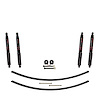 5 in. Suspension Lift Kit for 2008-2016 F-250 with Black MAX Shocks F82MK-B - image 1
