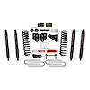 4 in. Suspension Lift Kit for F-250 with Black MAX Shocks F8401K-B - image 1