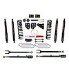 4 in. Suspension Lift Kit for 2008-2010 F-250 with Black MAX Shocks F84024K-B - image 1