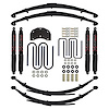 4 in. Suspension Lift Kit for 1986-1996 F-350 with Black MAX Shocks F840MKS-B - image 1