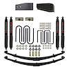 4 in. Suspension Lift Kit for 1980-1996 F-250 with Black MAX Shocks F840TK-B - image 1